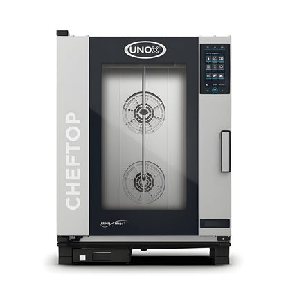 Unox ChefTop MIND.Maps Plus Electric Countertop Combi Oven - 208-240V, 3 Ph - 10 Trays/GN 1/1 - XAVC-1011-EPRM