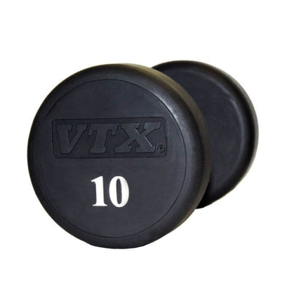TROY VTX by Troy XD-005-125U 5-125 lb Urethane Dumbbell Set - XD-005-125U