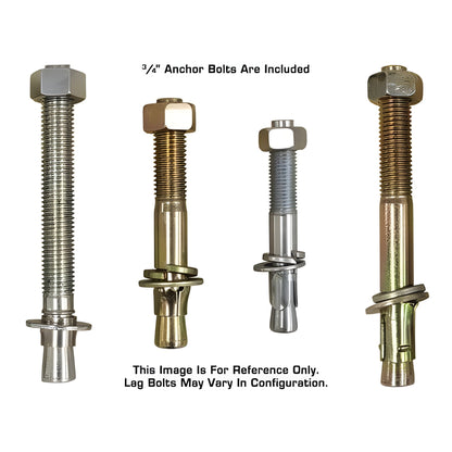 Atlas Platinum PVL14OF-EXT ALI  Open Front Alignment 4 Post Lift - ATEAP-PVL14OF-EXT-FPD