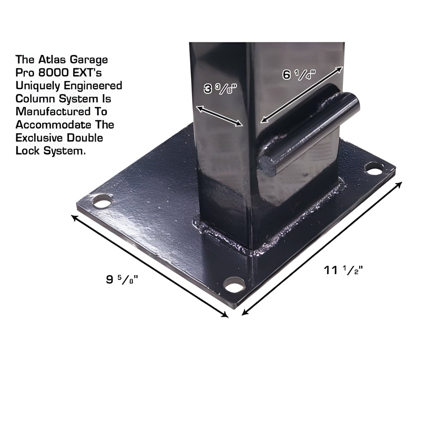 Atlas Garage PRO8000EXT 8,000 lb Extra Tall 4-Post Lift - ATEXH-PRO8000EXT-FPD