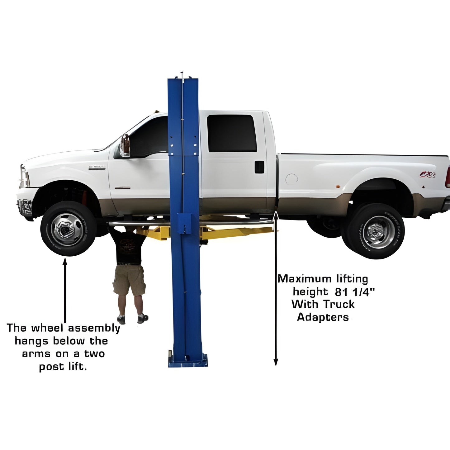 Atlas PV10PX 10,000 lb Overhead 2-Post Lift - ATEXH-PV10PX-FPD