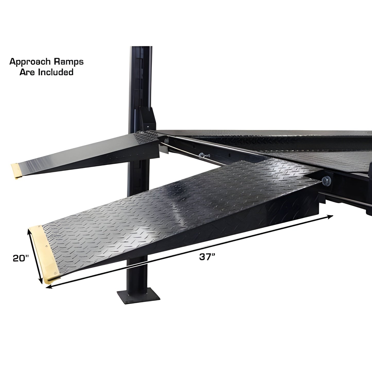 Atlas PRO8000EXT-L 4 Post Lift + RJ35 Sliding Jacks Combo - ATEXH-PRO8EXTL-COMBO-FPD