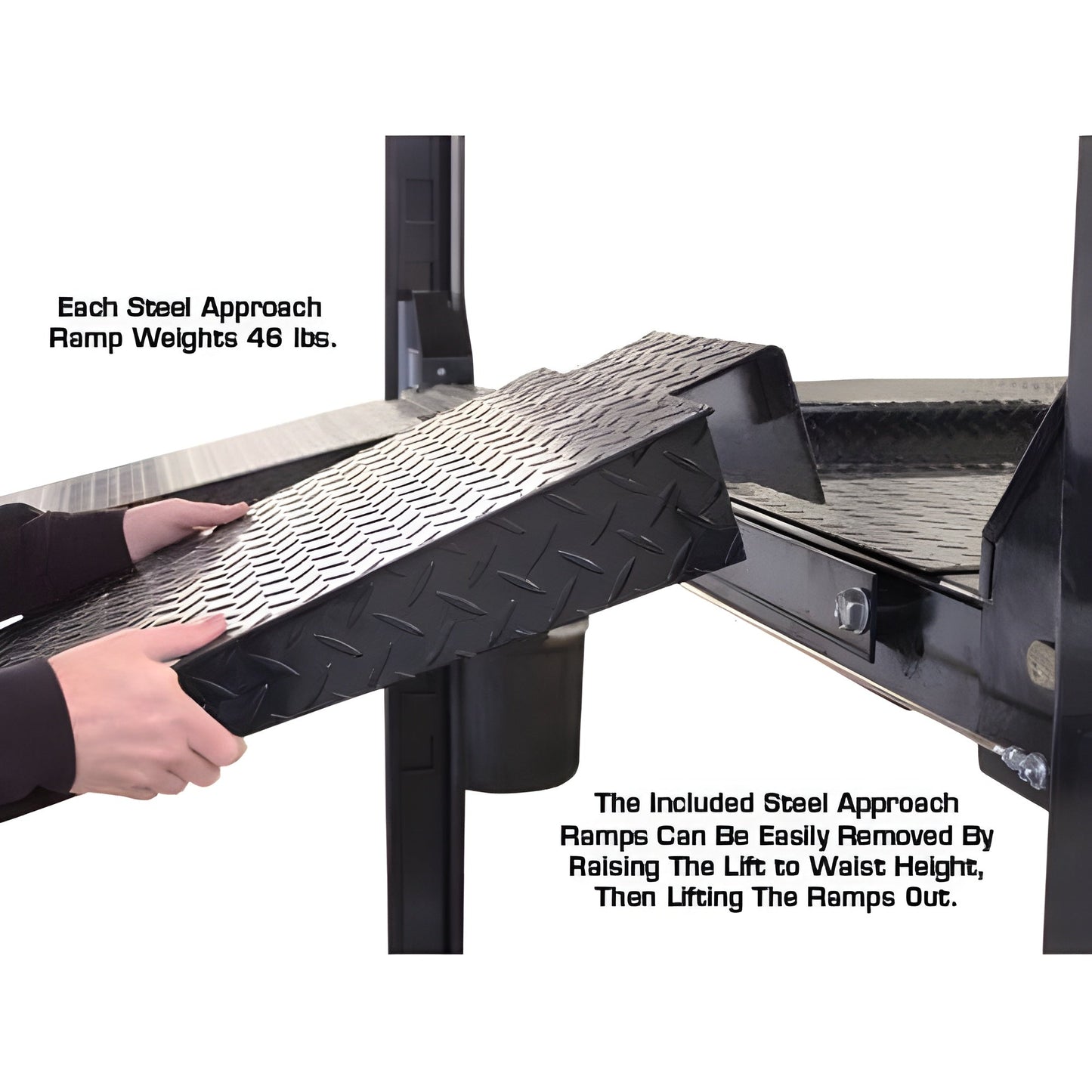 Atlas PRO8000 4 Post Lift + RJ35 Sliding Jacks Combo - ATEXH-PRO8-COMBO-FPD