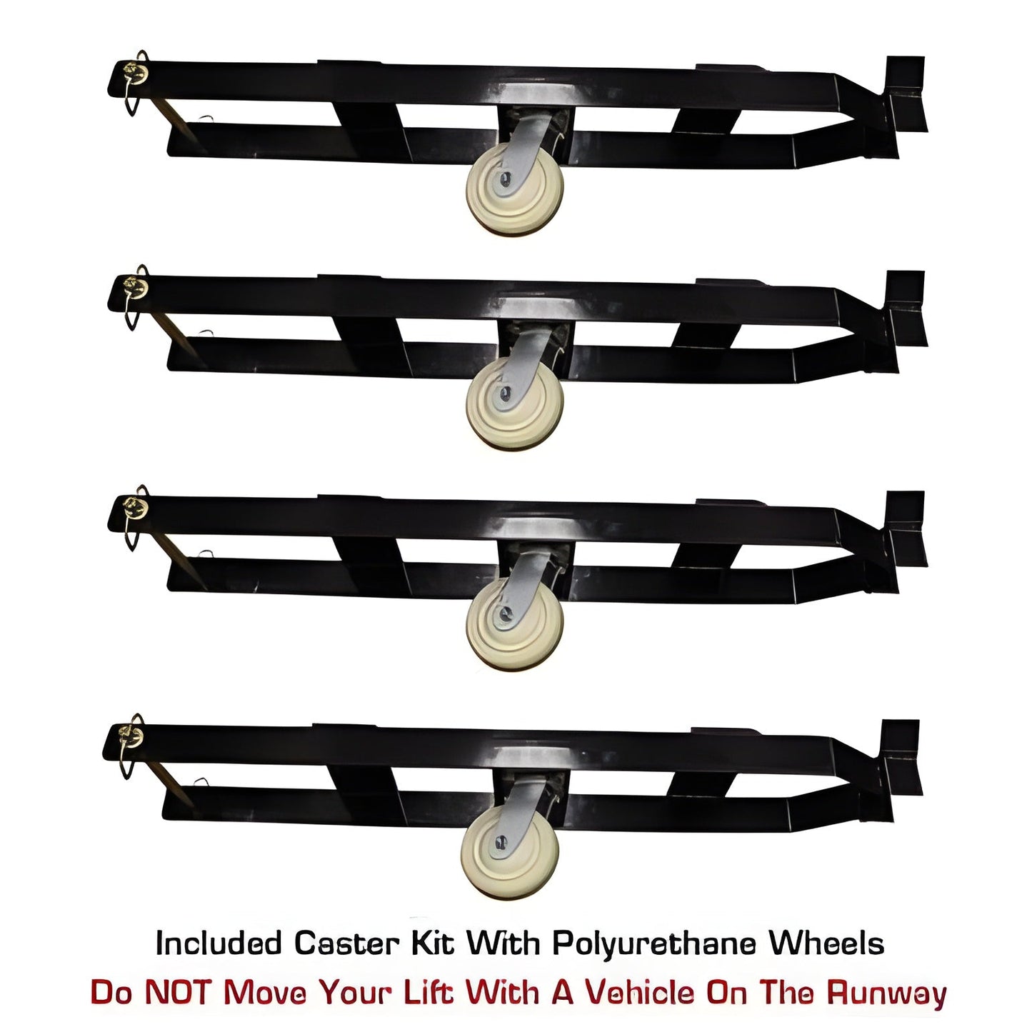 Atlas PRO9000 4 Post Lift + RJ6 Rolling Jacks Combo - ATEXH-PRO9-COMBO2-FPD