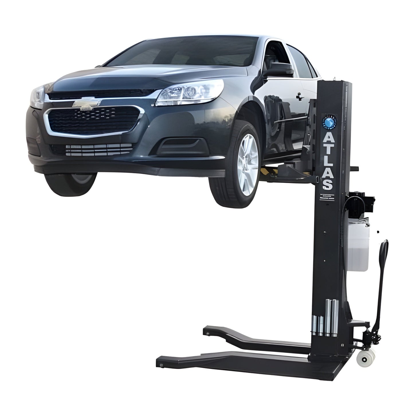 Atlas PSP-6000 6,000 lb Portable Single Post Lift - ATEXH-PSP-6000-FPD