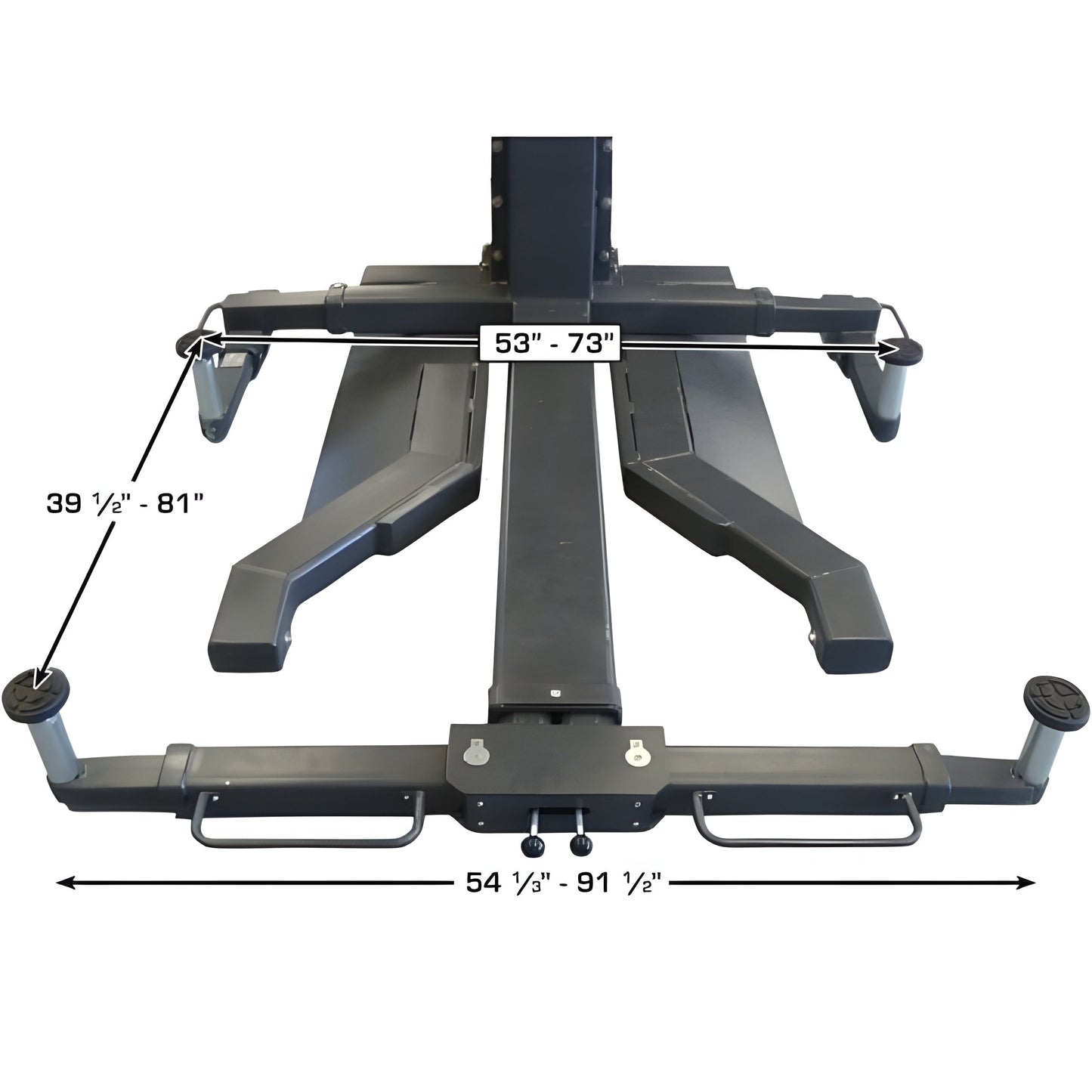 Atlas PSP-6000 6,000 lb Portable Single Post Lift - ATEXH-PSP-6000-FPD