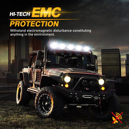 Auxbeam (2pcs/4pcs set) 7 Inch 230W 33332LM 360-PRO Series Custom Lens Offroad LED Driving Lights for 2008 Chevy Silverado 1500 Chevy Silverado 2500 3500 - GP00008379