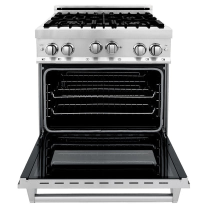 ZLINE Appliance Package - 30 in. Gas Range and 30 in. Range Hood, 2KP-RGRH30