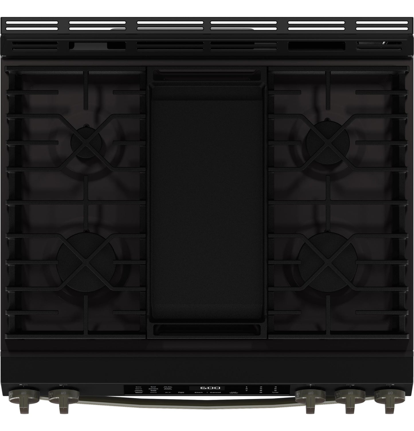 GE APPLIANCES GGS600AVDS GE(R) 30" Slide-In Front-Control Convection Gas Range with No Preheat Air Fry and EasyWash(TM) Oven Tray - GGS600AVDS-KT