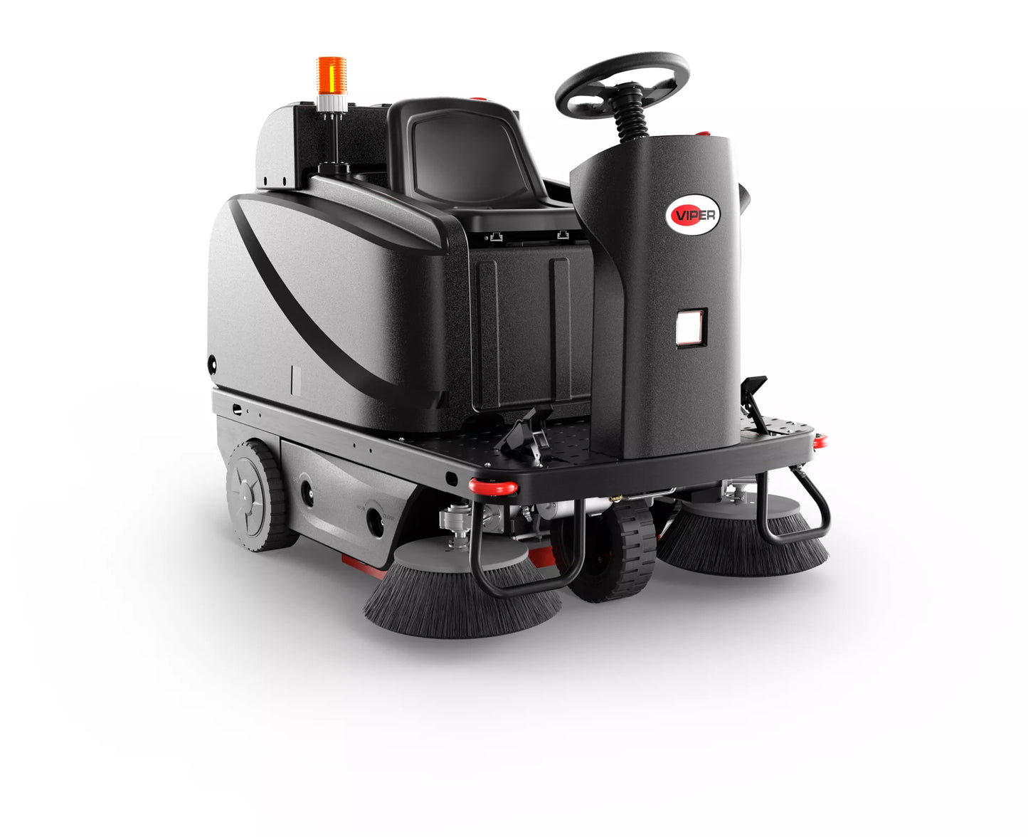 Viper ROS1300 | Floor Sweeper | Ride On | 53" | Battery | Dual Side Brushes - ROS1300
