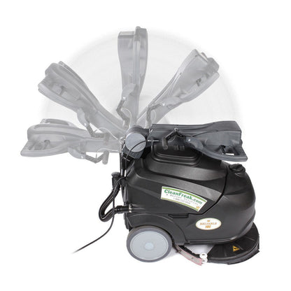 CleanFreak 18" Reliable 18E Electric Auto Scrubber w/ Nylon Brush - 8 Gallons - IES-18E-CF