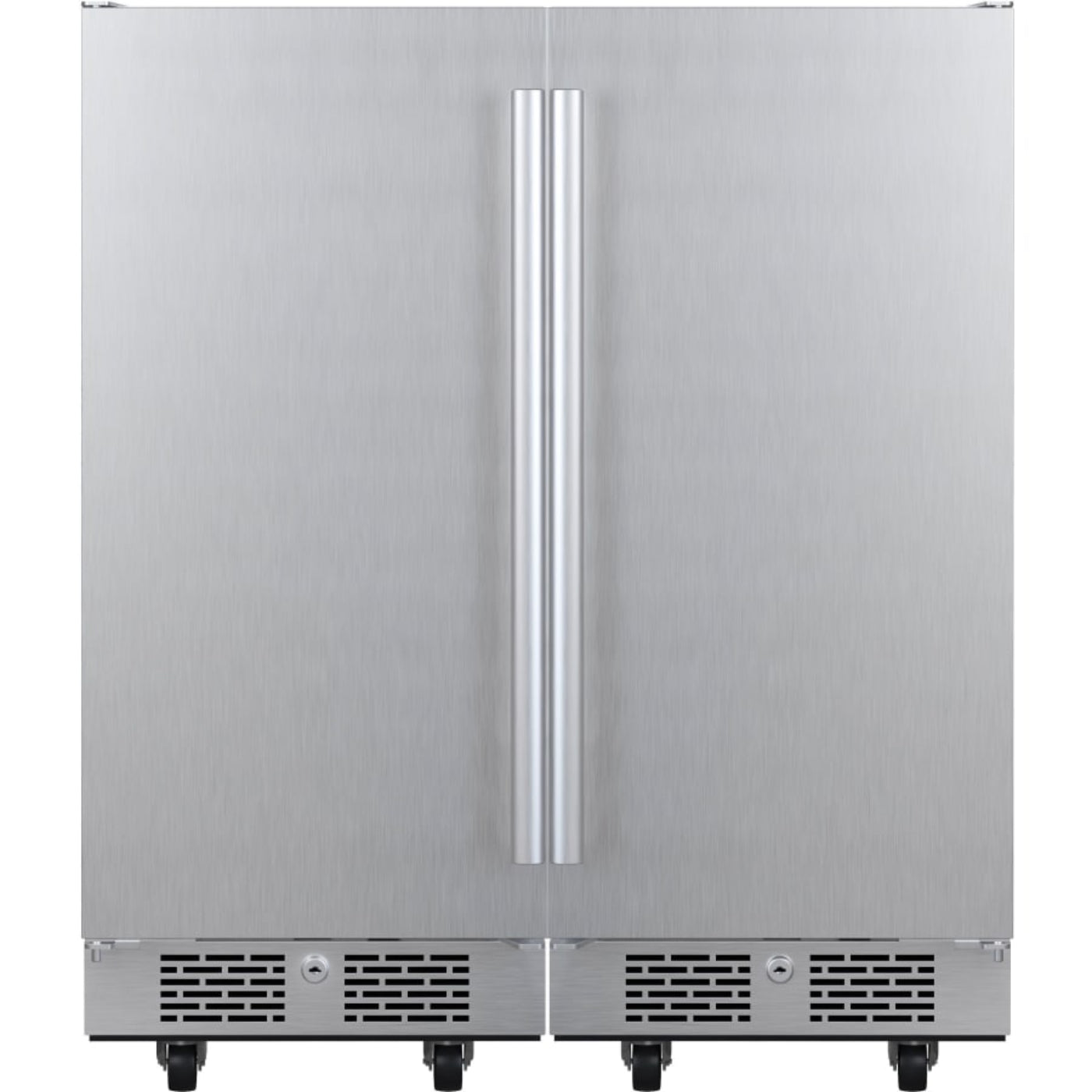 Avallon 30 Inch Wide 6.7 Cu. Ft. Outdoor Side by Side Refrigerator - AFR152ODSS - AFR152ODSS