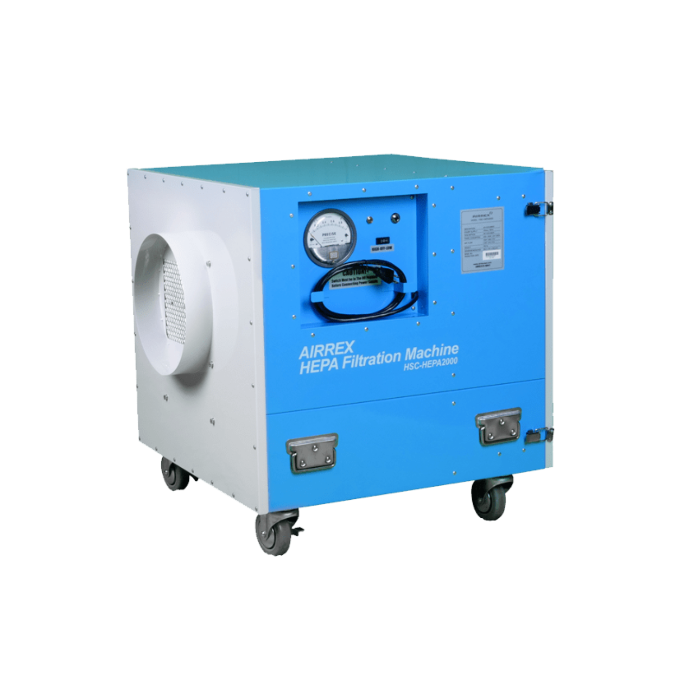 TEMP-AIR Airrex Portable Air Scrubber - 1,950 CFM - HSC-HEPA2000