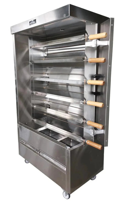 AMPTO Chicken Rotisserie - 30 Chickens - Electric - FRE6VE