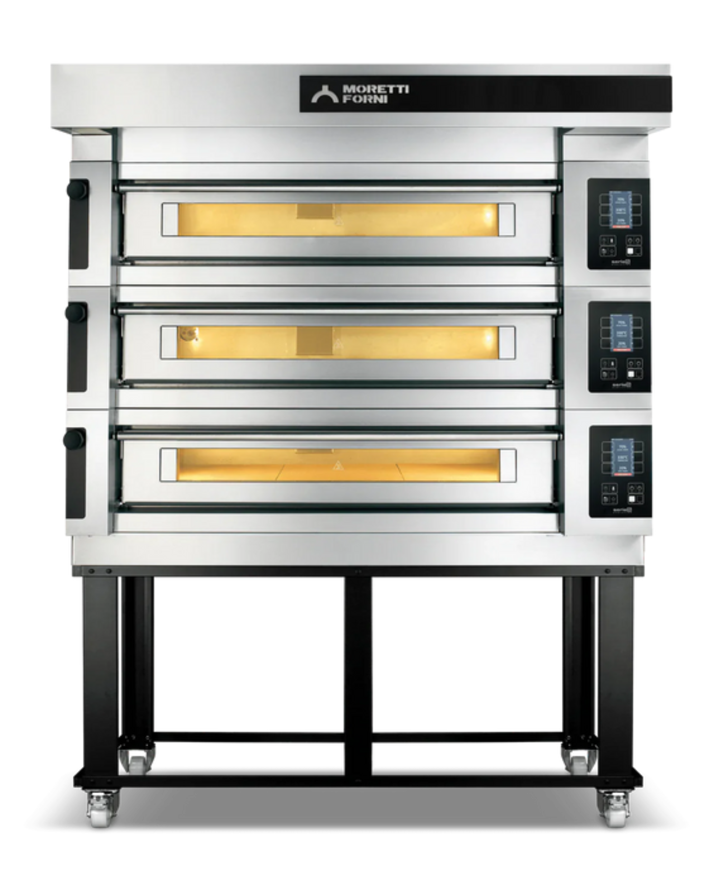 AMPTO Serie S modular Electric Pizza oven 48-3/4"x28-3/4"x6-1/4" (Chamber) - S120E3