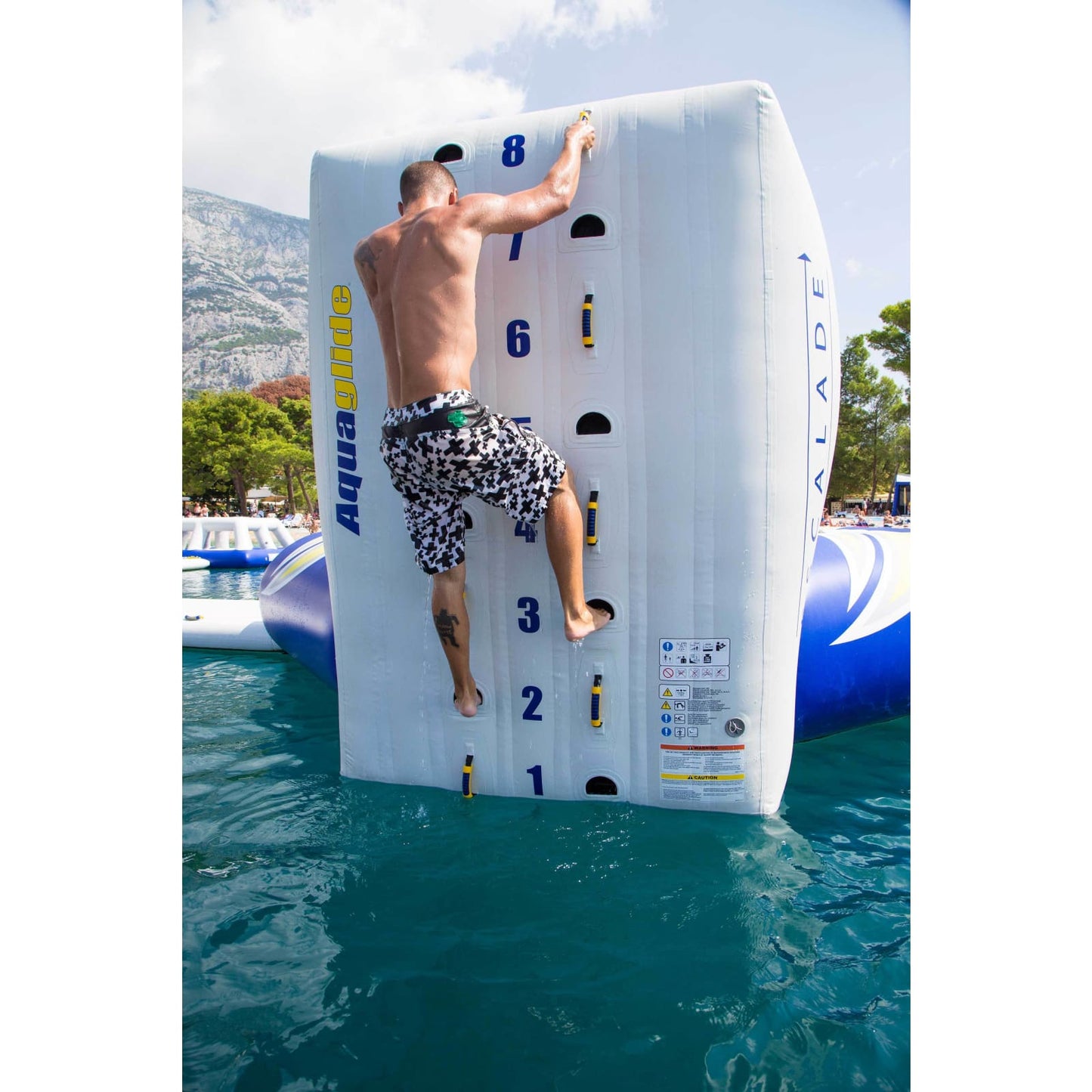 Aquaglide Escalade Trampoline Climbing Wall 3mtr - 585215105