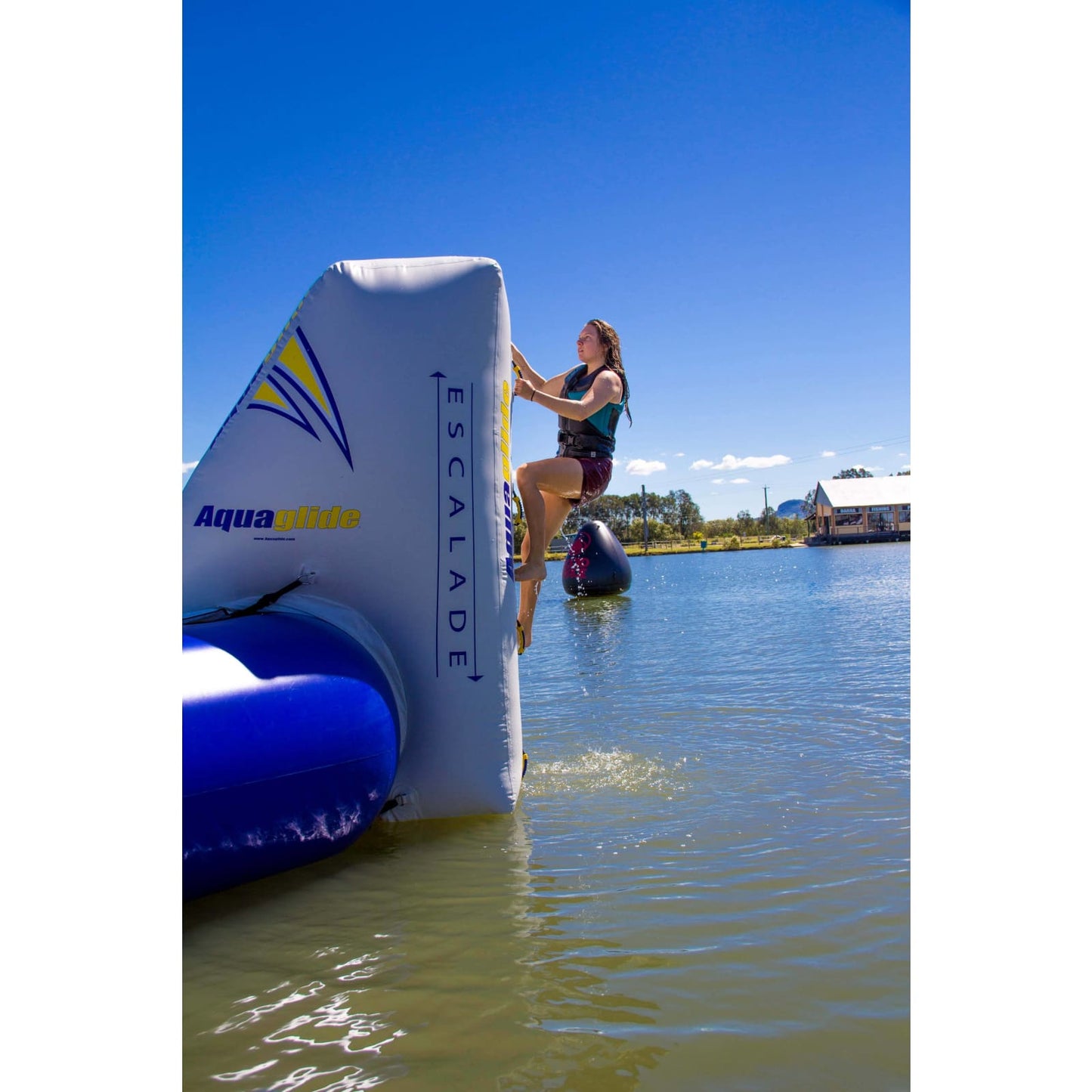 Aquaglide Escalade Trampoline Climbing Wall 3mtr - 585215105