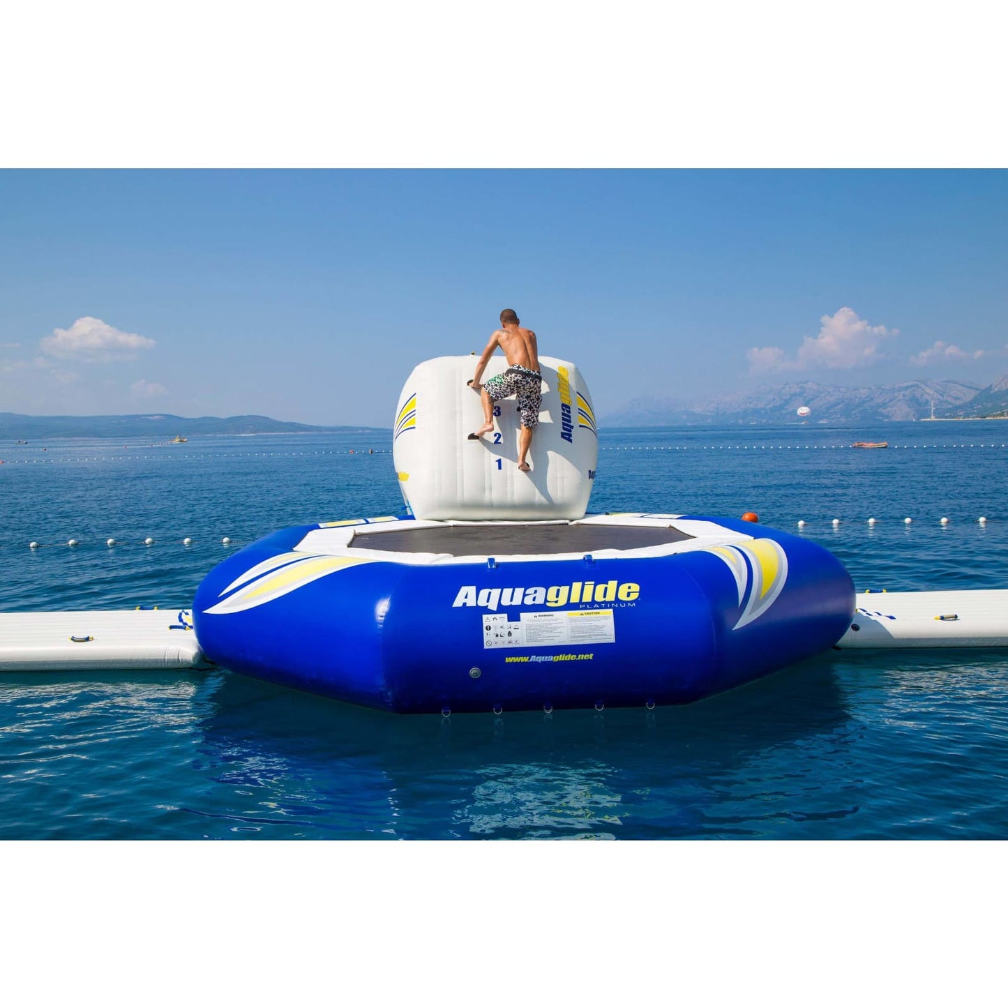 Aquaglide Escalade Trampoline Climbing Wall 3mtr - 585215105