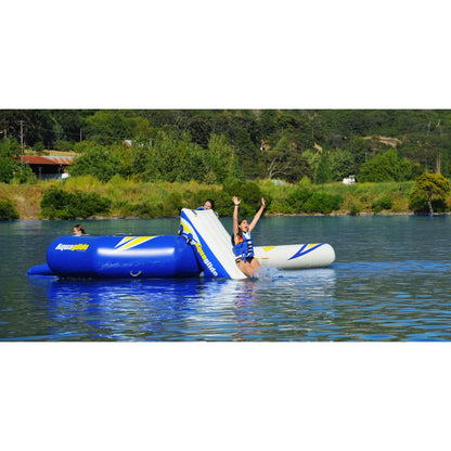 Aquaglide Rebound 20 Aquapark - With Slide & Log - 585219624