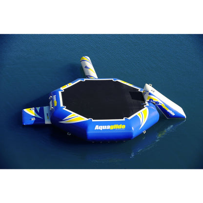 Aquaglide Rebound 20 Aquapark - With Slide & Log - 585219624