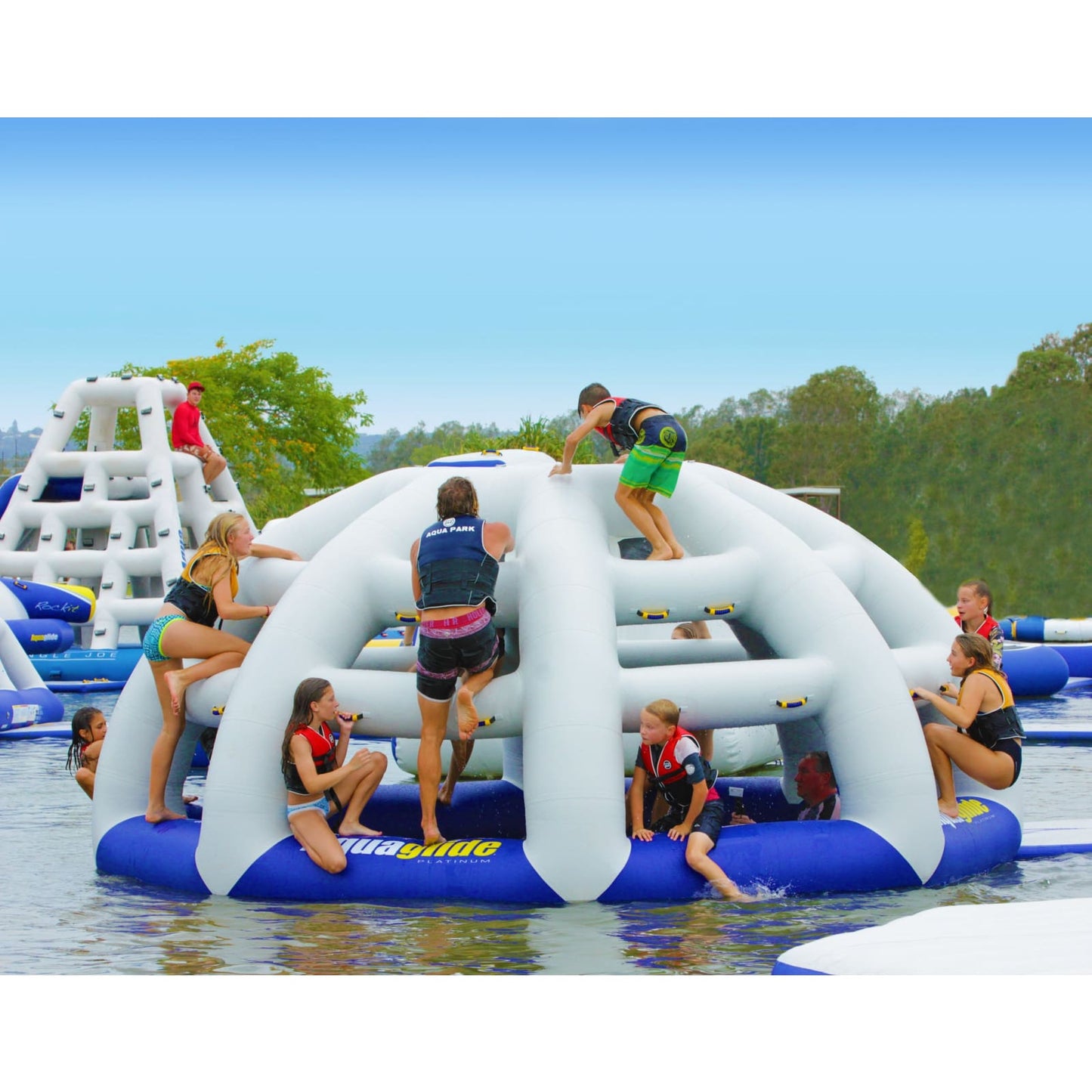 Aquaglide Thunderdome Climbing Mountain- 585219661