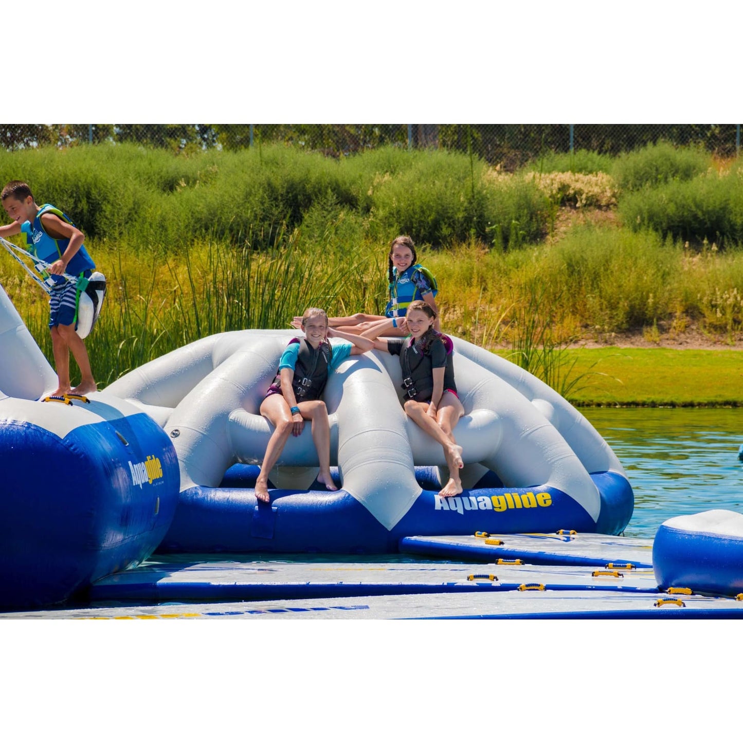 Aquaglide Universal Thunderdome Climbing Structure - 585219675