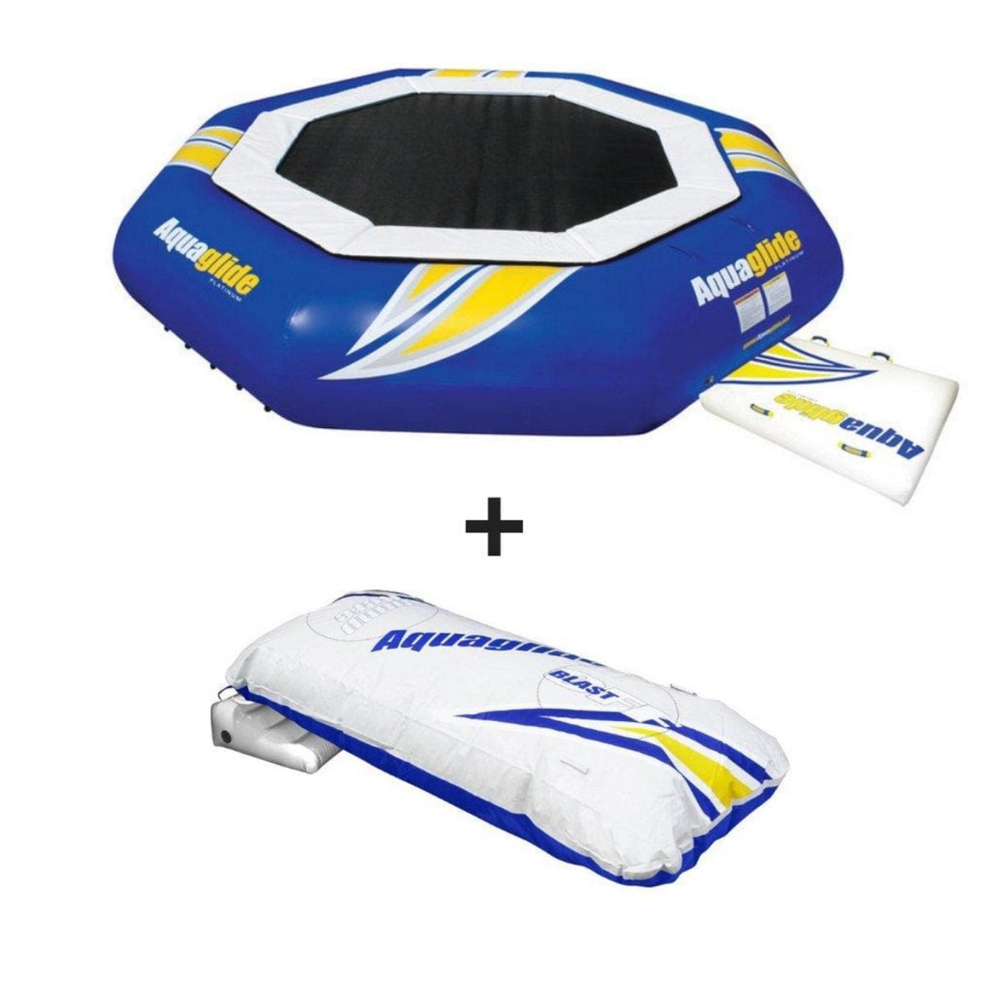 Aquaglide Water Trampoline Supertramp 17 With Swimstep - 585221149