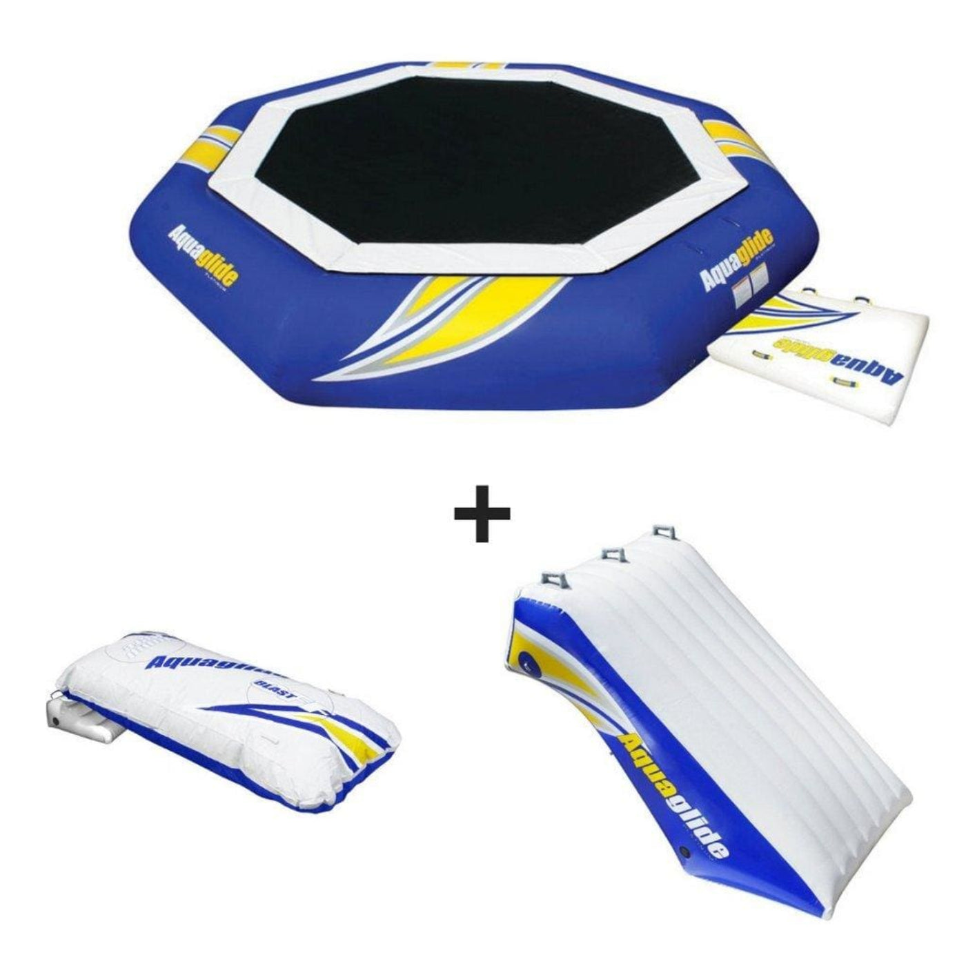 Aquaglide Water Trampoline Supertramp 23 With Swimstep - 585221152