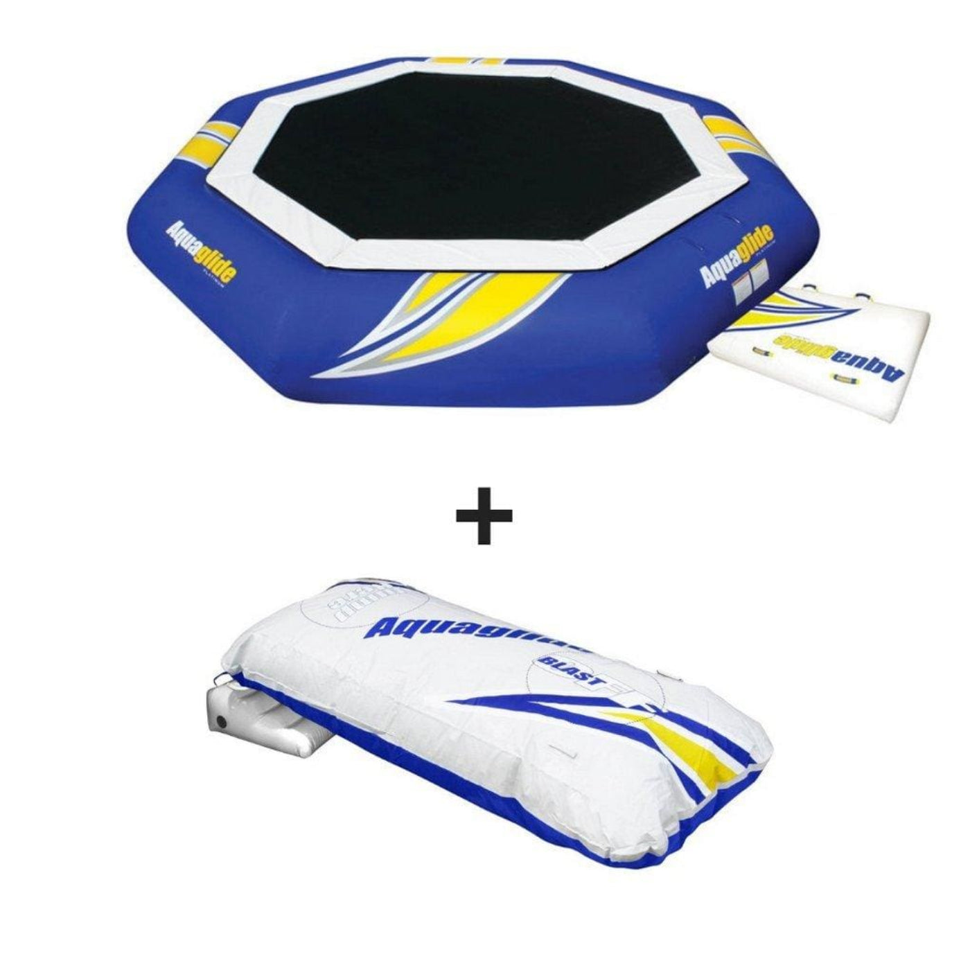 Aquaglide Water Trampoline Supertramp 23 With Swimstep - 585221152