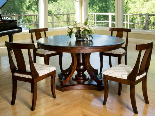 QW Amish Arabel 5pc Dining Set - 686D-ARBELLA-5PC