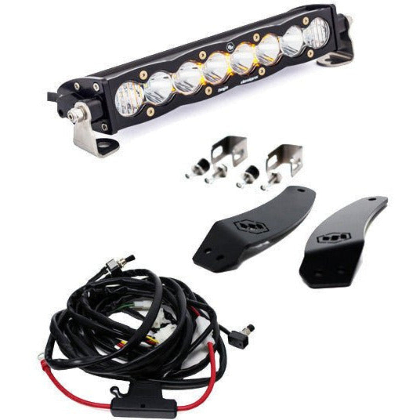 Baja Designs Arctic Cat Wildcat XX S8 Light Bar Hood Mount Kit - 447138