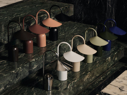 Arum Portable Lamp - Stainless Steel