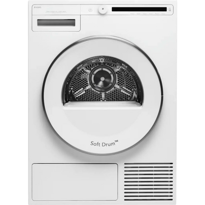 Asko 24 Inch Classic White Condenser Dryer - T208CW