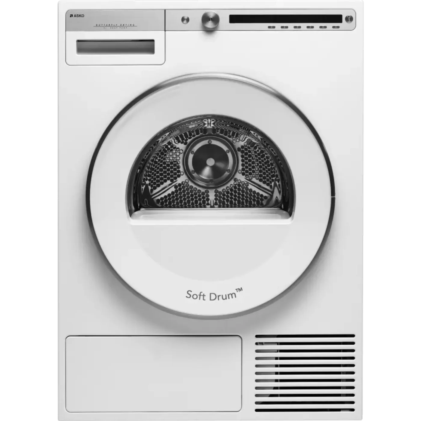Asko 24 Inch Logic White Heat Pump Dryer - T411HSW