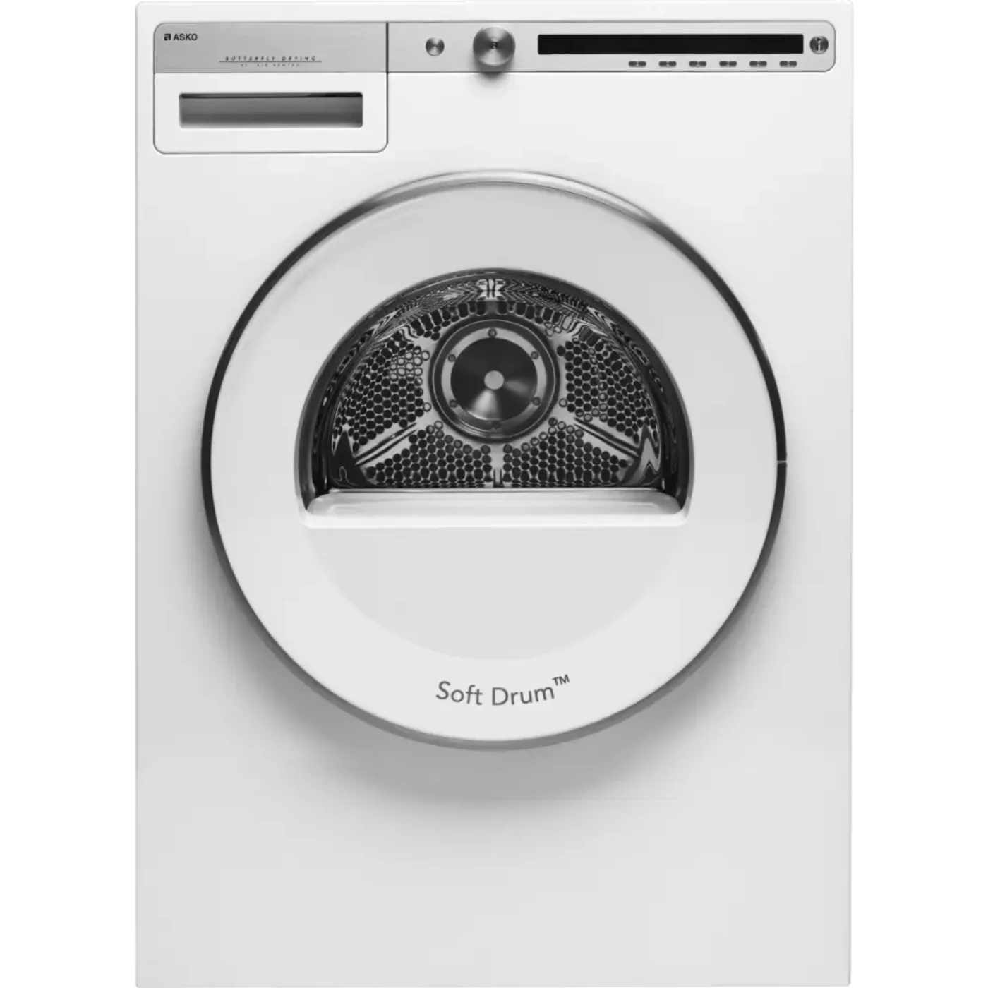 Asko 24 Inch Logic White Vented Dryer - T411VDW