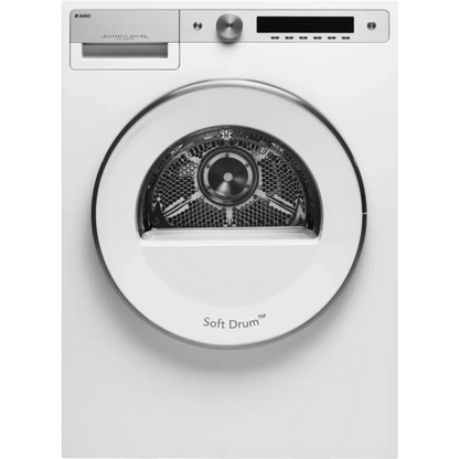 Asko 24 Inch Style White Vented Dryer - T611VUW
