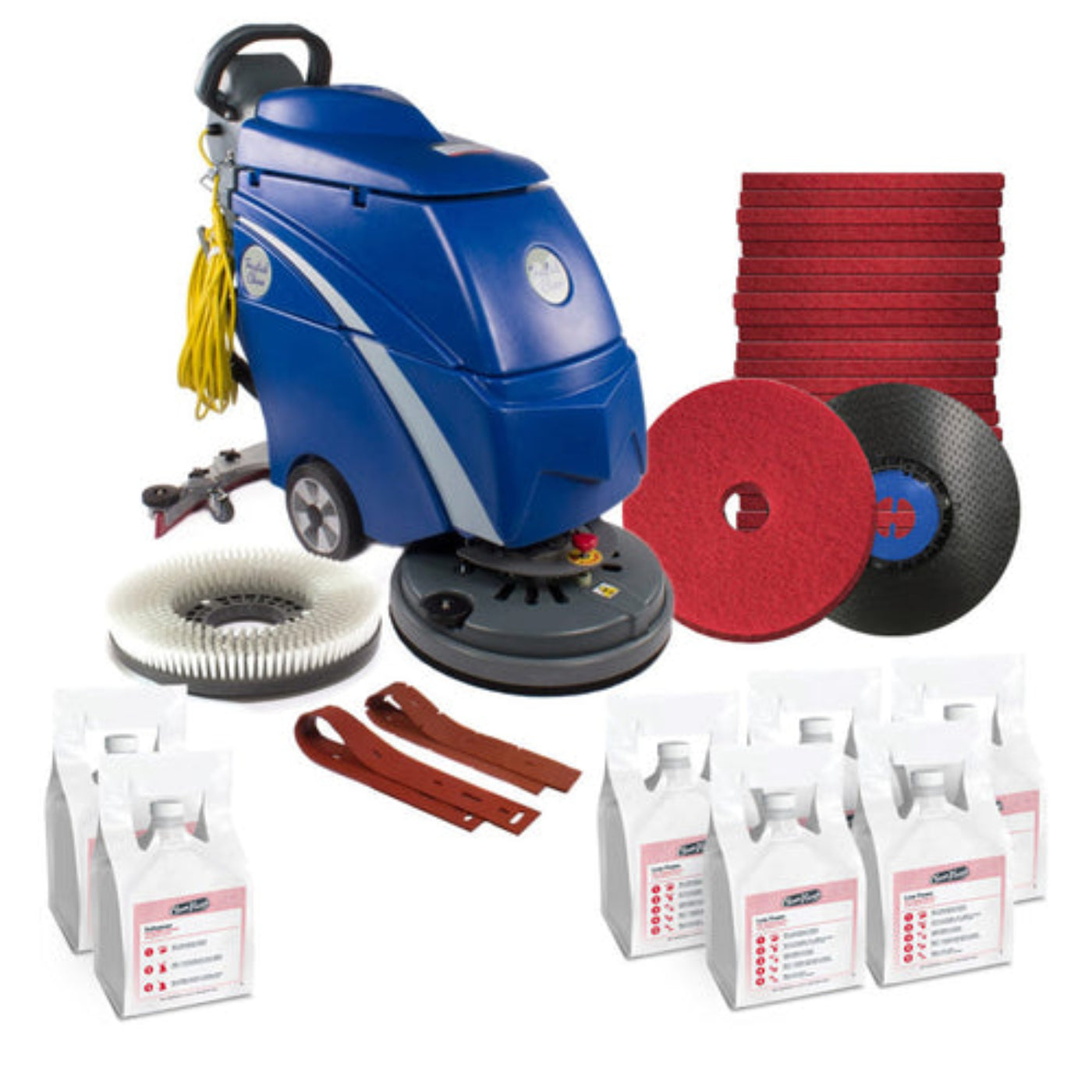 Trusted Clean Dura 18HD Walk-Behind Floor Scrubber Package, Electric – ASP-PACKAGE6
