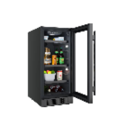Avallon 15 Inch Wide 83 Can Capacity Undercounter Beverage Cooler - ABR152BLSS - ABR152BLSS