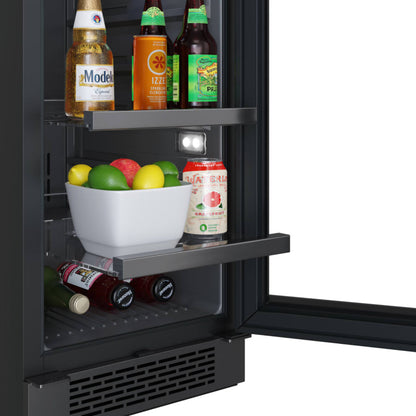 Avallon 15 Inch Wide 83 Can Capacity Undercounter Beverage Cooler - ABR152BLSS - ABR152BLSS