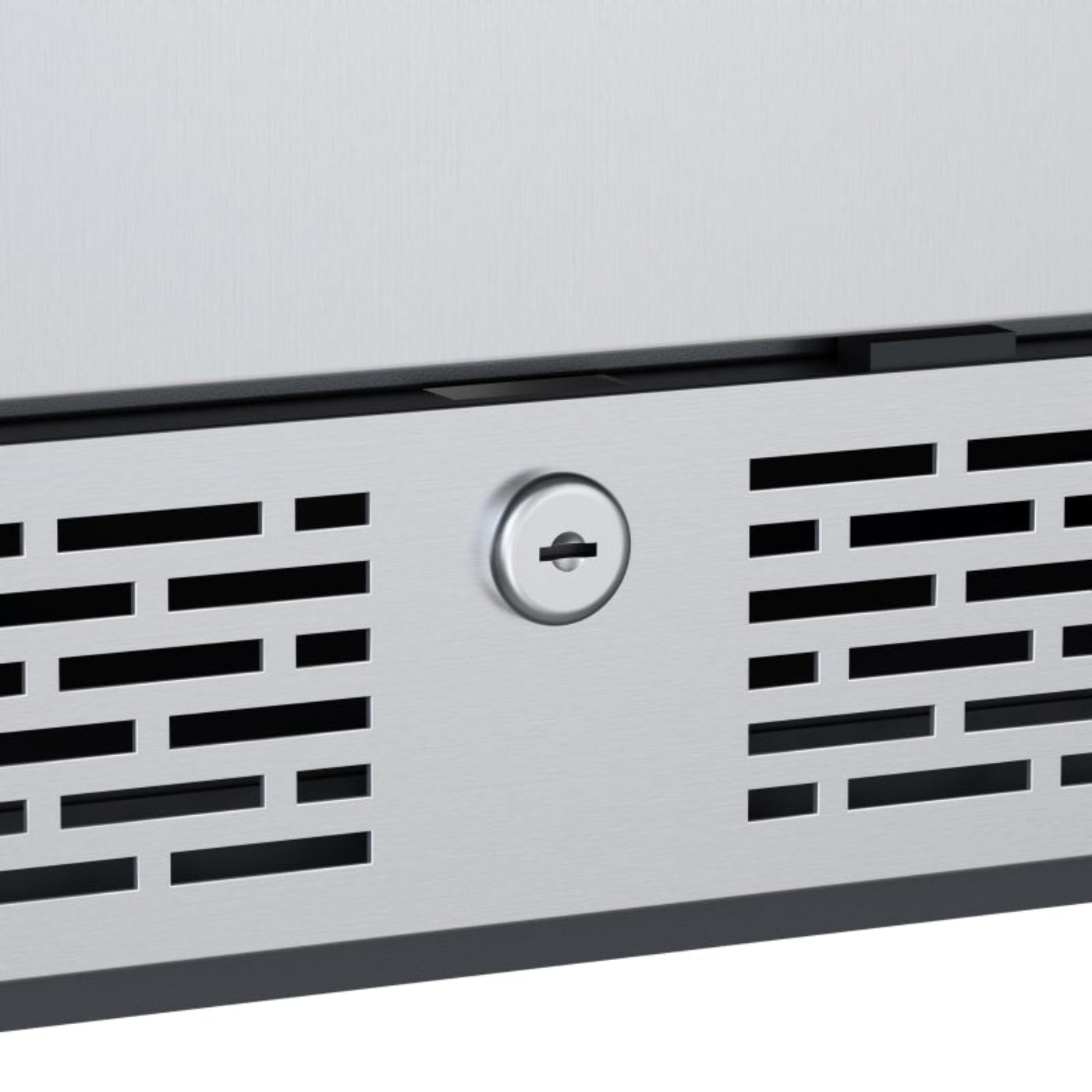 Avallon 15 Inch Wide 86 Can Beverage Center with LED Lighting - ABR152SGLH