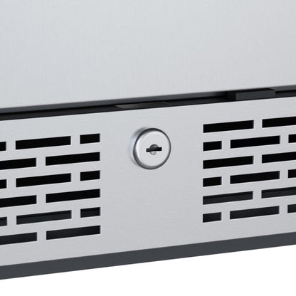 Avallon 15 Inch Wide 86 Can Beverage Center with LED Lighting - ABR152SGLH