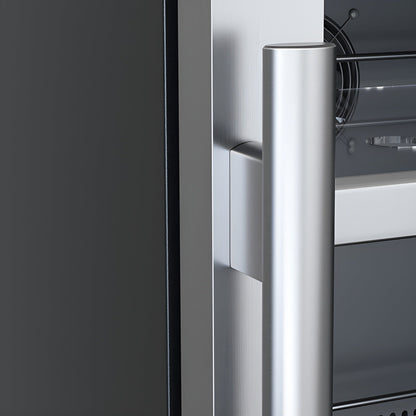 Avallon 15 Inch Wide 86 Can Beverage Center with LED Lighting - ABR152SGRH