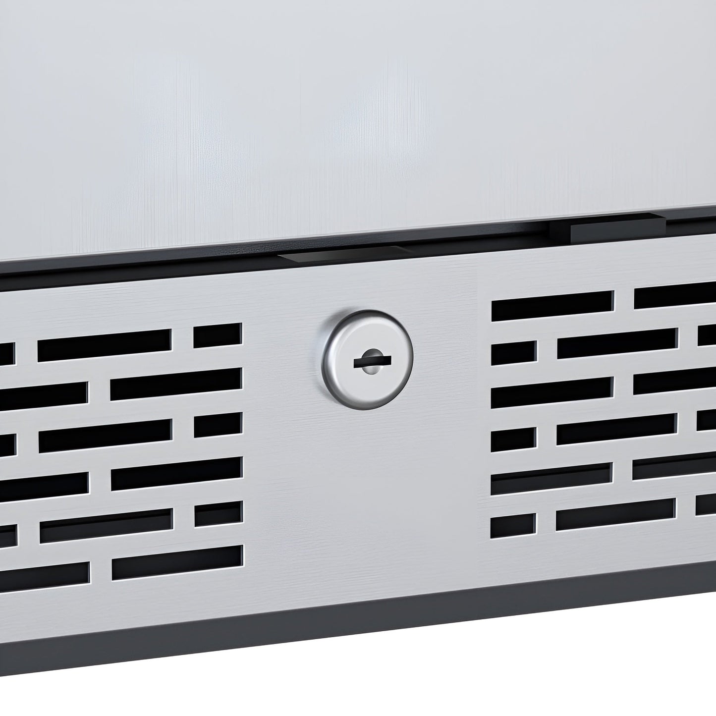 Avallon 24 Inch Wide 140 Can Energy Efficient Beverage Center with LED Lighting, Double Pane Glass, Touch Control Panel and Left Swing Door - ABR242SGLH