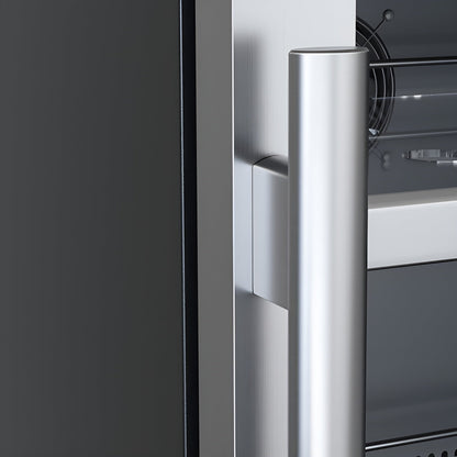 Avallon 24 Inch Wide 140 Can Energy Efficient Beverage Center with LED Lighting, Double Pane Glass, Touch Control Panel and Right Swing Door - ABR242SGRH