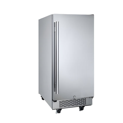 Avallon 15 Inch Wide 3.3 Cu.Ft. Energy Efficient Outdoor Approved Beverage Center with LED Lighting - AFR151SSODRH