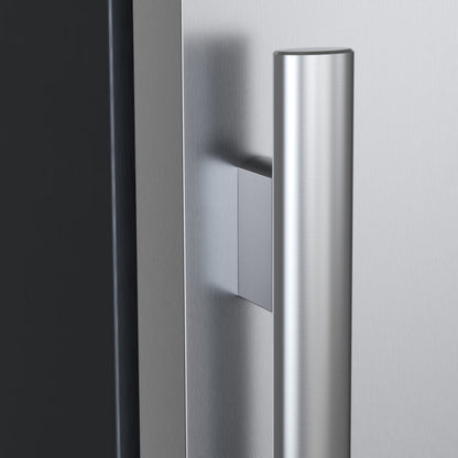 Avallon 15 Inch Wide 3.3 Cu. Ft. Compact Refrigerator with LED Lighting and Right Swing Door - AFR152SSRH