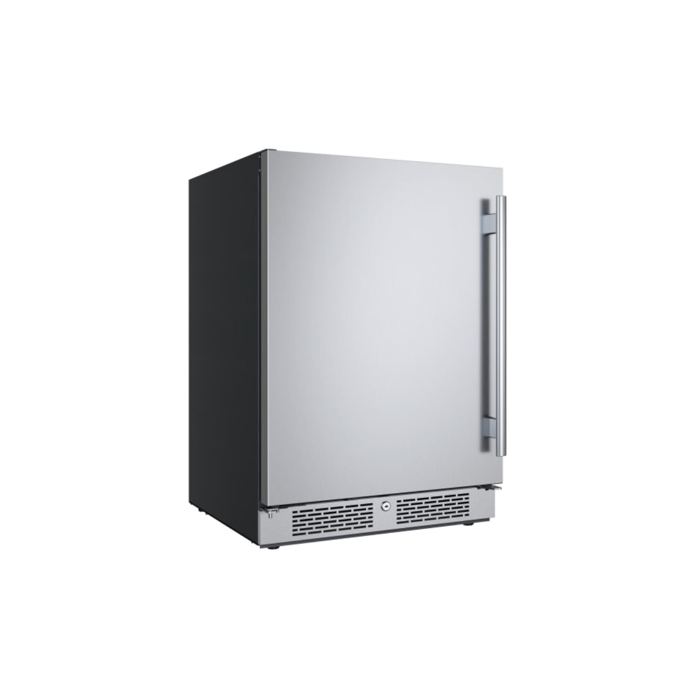 Avallon 24 Inch Wide 5.66 Cu. Ft. Built-In Compact Refrigerator with Left Hinge - AFR242SSLH