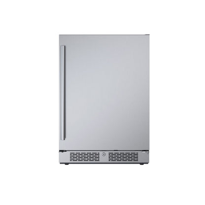 Avallon 24 Inch Wide 5.66 Cu. Ft. Built-In Compact Refrigerator with Right Hinge - AFR242SSRH - AFR242SSRH