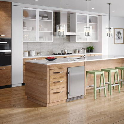 Avallon 24 Inch Wide 5.66 Cu. Ft. Built-In Compact Refrigerator with Right Hinge - AFR242SSRH - AFR242SSRH