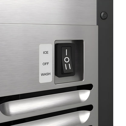 Avallon 15 Inch Wide 26 Lbs. Capacity Built-In and Free Standing Ice Maker with 56 Lbs. Daily Ice Production - AIMG151GPRILH